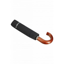 Samsonite Wood Classic S 3 Sect Umbrella Black