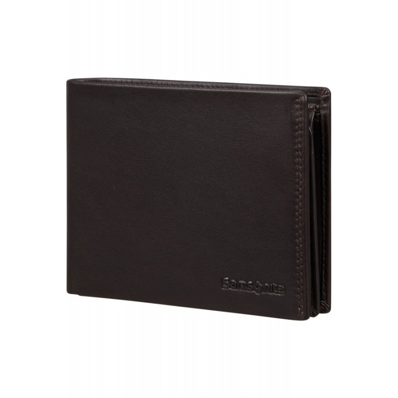 Samsonite Attack 2 Slg Pénztárca Ebony Brown