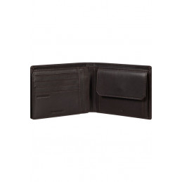 Samsonite Attack 2 Slg Pénztárca Ebony Brown