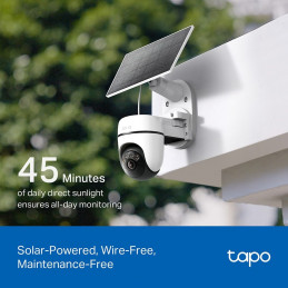 TP-Link Tapo TC90 KIT Solar-Powered Pan/Tilt Security Camera Kit