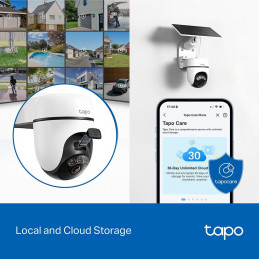 TP-Link Tapo TC90 KIT Solar-Powered Pan/Tilt Security Camera Kit