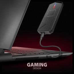 AXAGON EEM2-GAM USB-C 10Gbps M.2 NVMe & SATA SSD Game M.2 Box