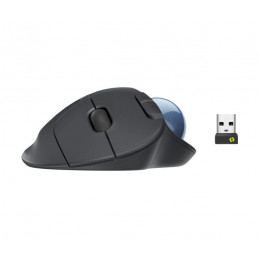 Logitech Ergo M575 Wireless Trackball for Business Graphite Grey