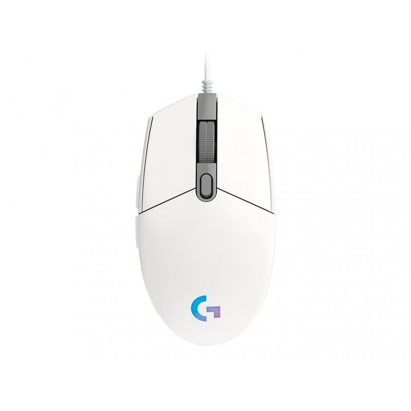Logitech G102 LightSync Gamer White