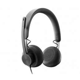 Logitech MSFT Teams Zone Wired Headset Black