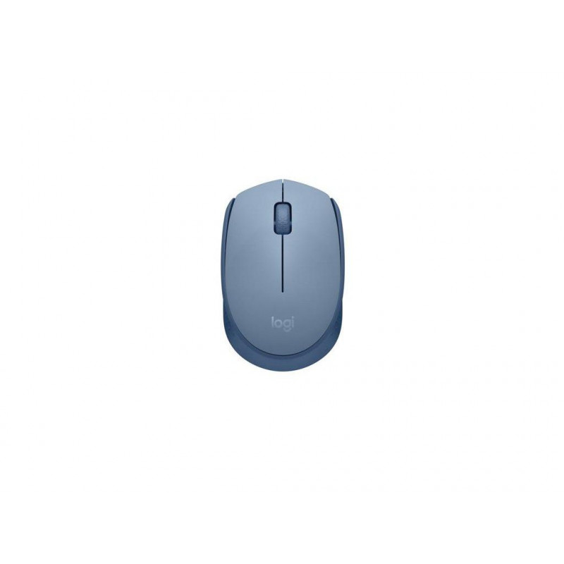 Logitech M171 Wireless Mouse Blue Grey