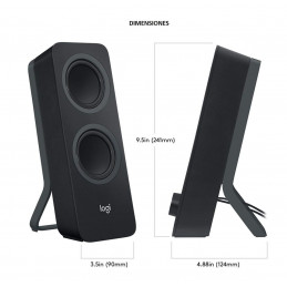 Logitech Z207 Bluetooth Speaker Black