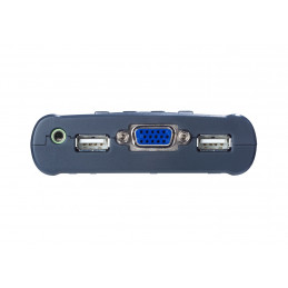 ATEN CS64US 4-Port USB VGA/Audio Cable KVM Switch (0,9m, 1,2m)