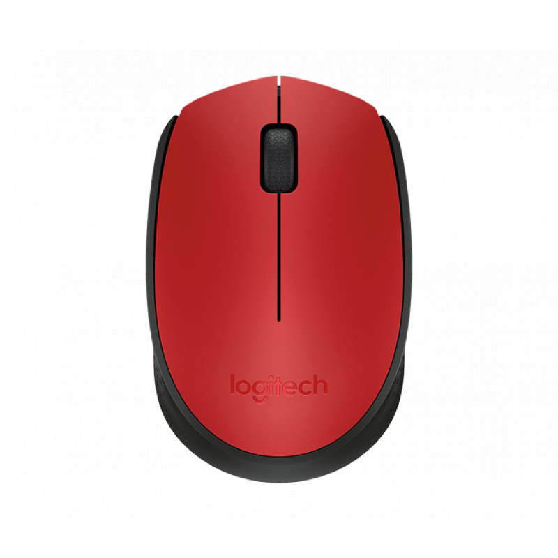 Logitech M171 Wireless Mouse Red