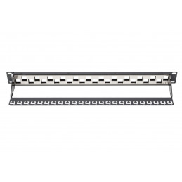 Digitus 24-port Patch Panel 1U Black