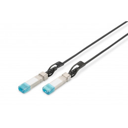 Digitus DN-81226 száloptikás kábel 10 M SFP+ Black