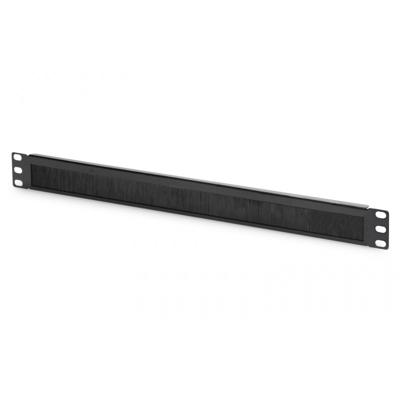 Digitus Cable Brush Management Panel for 483mm (19") Cabinets Black