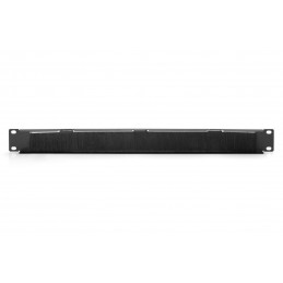 Digitus Cable Brush Management Panel for 483mm (19") Cabinets Black