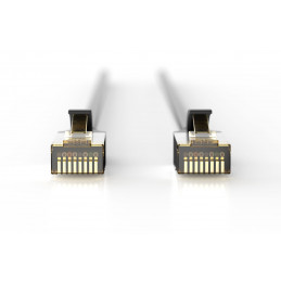Digitus CAT6A S-FTP Patch Cable 1m Black (10 Pack)