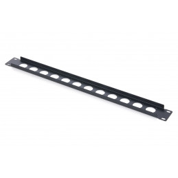Digitus 1U rack panel for 12 x D-Type modules