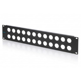 Digitus 2U rack panel for 24 x D-Type modules