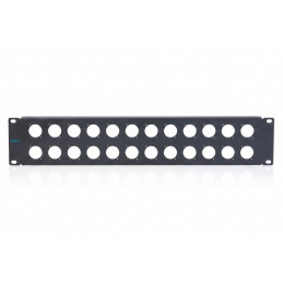 Digitus 2U rack panel for 24 x D-Type modules