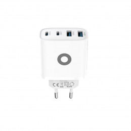 Mobile Origin 40W GaN Wall Charger PW22 2x USB-C+2x USB-A White