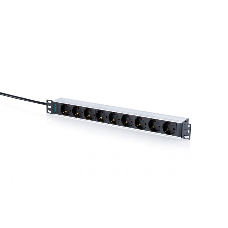 Digitus DN-95444 Túlfeszültségvédő 9DIN 2m Black/White