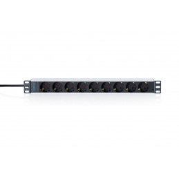 Digitus DN-95444 Túlfeszültségvédő 9DIN 2m Black/White