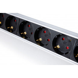 Digitus DN-95444 Túlfeszültségvédő 9DIN 2m Black/White