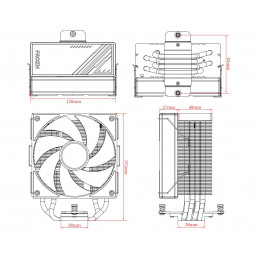ID-COOLING FROZN A410 ARGB WHITE