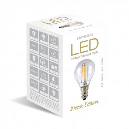 Platinet OMEGA LED BULB FILAMENT E14 2800K 4W