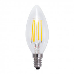 Platinet OMEGA LED BULB FILAMENT E14 2800K 4W CANDLE