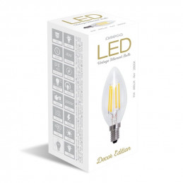 Platinet OMEGA LED BULB FILAMENT E14 2800K 4W CANDLE