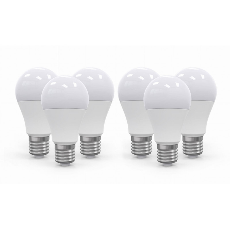 Platinet OMEGA LED BULB ECO 2800K E27 10W 6 PACK