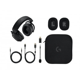 Logitech Pro X 2 Lightspeed Wireless Bluetooth Gaming Headset Black
