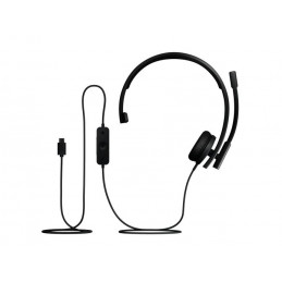 Logitech H570E Teams USB-C Mono Headset Black