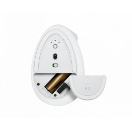 Logitech Lift Vertical Ergonomic Mouse Off-White