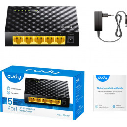 Cudy GS105D 5-Port Switch Black