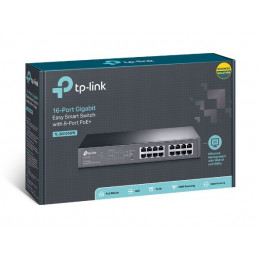 TP-Link TL-SG1016PE 16-Port Gigabit Easy Smart PoE Switch with 8-Port PoE+