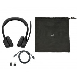 Logitech Zone 305 Teams Wireless Bluetooth Headset Midnight Black