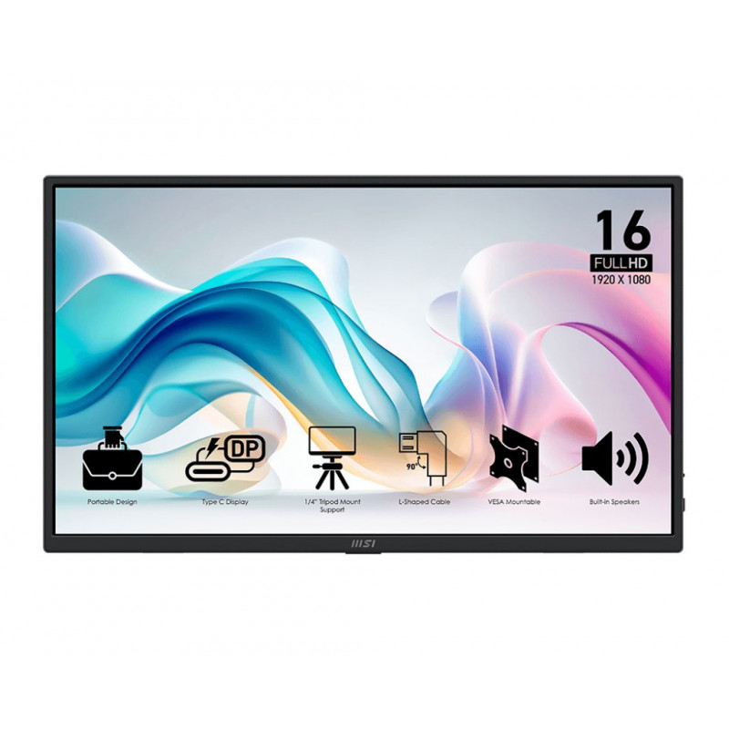 Msi 15,6" Pro MP165 E6 IPS LED