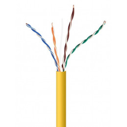 Gembird CAT5e U-UTP Installlation cable 305m Yellow