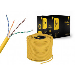 Gembird CAT5e U-UTP Installlation cable 305m Yellow