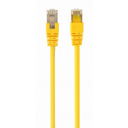 Gembird CAT5e F-UTP Patch Cable 0,5m Yellow