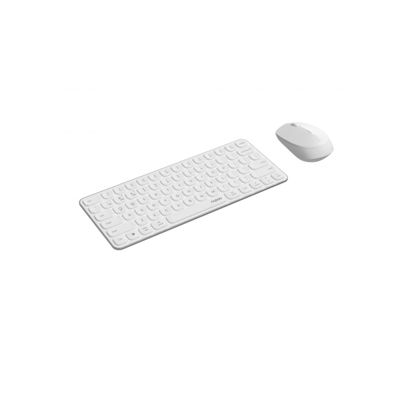 Rapoo 9010M Multi-mode Wireless Ultra-slim Desktop Combo White HU