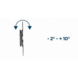 Gembird WM-60ST-01 Full-motion TV wall mount 32”-60” Black