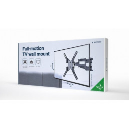Gembird WM-60ST-01 Full-motion TV wall mount 32”-60” Black