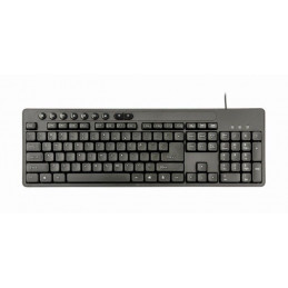 Gembird KBS-UM-04 Keyboard Combo Black US