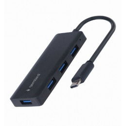Gembird 4-portos USB3.1 HUB Black