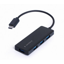 Gembird 4-portos USB3.1 HUB Black