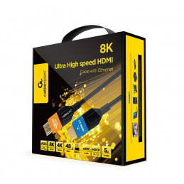 Gembird Active Optical (AOC) Ultra High speed HDMI cable with Ethernet 5m Black