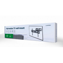 Gembird WM-80ST-03 Full-motion TV wall mount 37”-80” Black