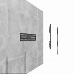Gembird WM-86F-01 TV wall mount (fixed) 37”-86” Black