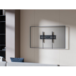 Gembird WM-86F-01 TV wall mount (fixed) 37”-86” Black